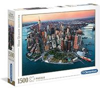 Clementoni Collection-New York-1500 pièces- 31810 Multicolore