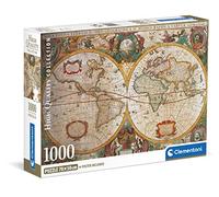 Clementoni - 39706 Collection Puzzle Old Map - 1000 Pièces - Puzzle Adulte, Divertissement pour Adultes - Fabriqué en Italie