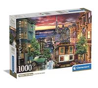 Clementoni Collection San Francisco-1000 Pièces-Puzzle, Divertissement pour Adultes-Fabriqué en Italie, 39776