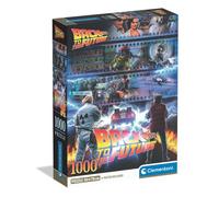 Clementoni - Puzzle 1000 pièces «Retour vers le Futur» - 14 ans+ - Film culte, Idée cadeau