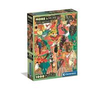 CLEMENTONI - Compact 1000 pieces - More is more - Animals & Botanics
