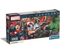 CLEMENTONI - Compact 1000 pieces Panorama - Marvel, The Avengers