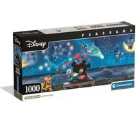 CLEMENTONI - Compact 1000 pieces Panorama - Mickey & Minnie