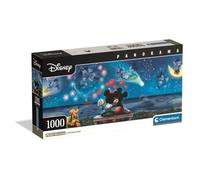 CLEMENTONI - Compact 1000 pièces Panorama - Mickey & Minnie