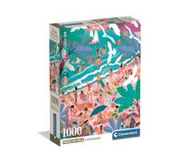 CLEMENTONI - Compact 1000 pieces - Sunday at the Beach