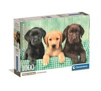 Clementoni - Puzzle pour Adultes 1000 Pièces, HQC Three Labs - Compact Box, Fabriqué en Italie, 39946