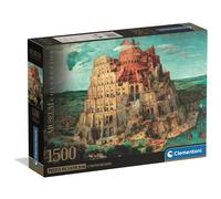 Clementoni Compact 1500 pièces - Bruegel : The Tower of Babel