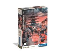 CLEMENTONI - Compact 500 pieces - Evening in Kyoto