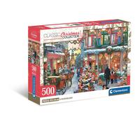 Clementoni Compact 500 pièces - Xmas Collection - Joy of Christmas