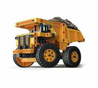 Clementoni- Construction Camions Miniers - Mon Atelier Mécanique - Jeu de Construction pour Enfant dès 8 Ans