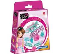 CLEMENTONI - Bliss - Coffret pour créer des bracelets Wow et pendentifs multicolores pour enfants