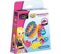 Clementoni Crazy Chic kit d'artisanat élastique Bracelets Multicolore G