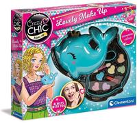 CLEMENTONI Crazy Chic-Lovely Dauphin, Trousse, Coffret Avec Maquillage