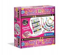 Clementoni - Kit de fabrication de bracelets à message Crazy Chic (18640)