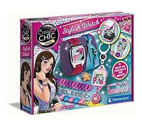 Clementoni Crazy Chic-Montre pour enfants à partir de 7 ans et plus 18639, multicolore, S, ludique