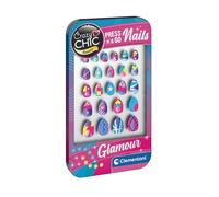 Clementoni Crazy Chic Plug & Go Ongles Colorés