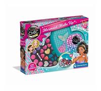 Clementoni - Crazy Chic - Sirene Makeup - Ombres à paupières, gloss et applicateurs - dès 6 ans