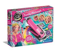 Clementoni Crazy Chic Tendance Coiffure Piastra Colore Cheveux Et Set De Perles