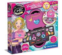 Clementoni Crazy Chic Trousse De Maquillage Lavable Pour Fille 6 Ans+
