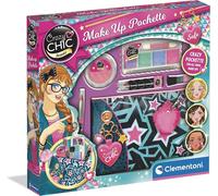 Clementoni Crazy Chic Trousse De Maquillage Lavable Pour Filles De 6 Ans