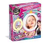 Clementoni - Miroir De Maquillage Licorne - Anneau Lumineux - Maquillage Et Accesoires Cheveux Et Ongles - Des 7Ans G