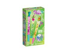 CLEMENTONI Crée tes stylos ou Créé tes surligneurs (Crayons Tropical Green World)