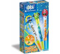 Clementoni - Créez vos crayons - Mini atelier de crayons - thème monstre - 3 à créer - dès 6 ans