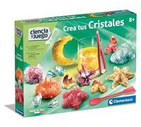 Clementoni Créez Vos Cristaux 55547 Jouet Scientifique pour créer Vos Propres Cristaux de différentes Formes et Couleurs, en apprenant à la Fois des principes scientifiques, 8 Ans +