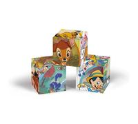 Clementoni – Puzzle enfant Disney Classic 12 pièces 3-5 ans – Cube Supercolor – Fabriqué en Italie
