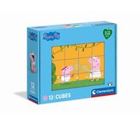 Clementoni Cubes 12 Play For Future - Peppa Pig