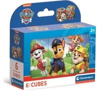 Clementoni Puzzle Paw Patrol 6 Pièces - Cube Supercolor, Puzzle pour Enfants 2-4 Ans, Fabriqué en Italie, 40658