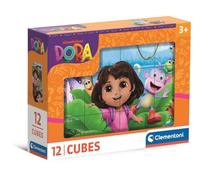 CLEMENTONI, CUBI 12 - Dora The Explorer, 3 Years, 41510