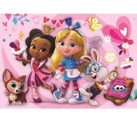 Clementoni Disney Alice Bakery Kinder Puzzle 104 pièces - Puzzle Disney 37,9 x 26,9 cm cm pour enfants à partir de 6 ans - Jeu d'adresse de Clementoni 25751