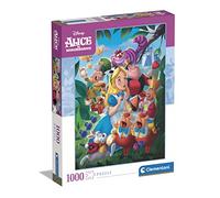 Clementoni Disney Alice Bespoke-1000 Pièces-Puzzle, Divertissement pour Adultes-Fabriqué en Italie, 39673