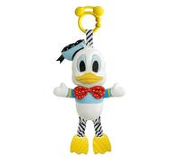Clementoni Disney Baby Donald First Activities Donald Donald-Peluche Petite enfance, Premières activités, Bonhomme Nouveau-né, Poussette de Jeu, Massage des gencives, Lavable, Couleur, 17921