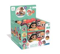 Clementoni Disney Baby - Happy Bath Princesses, Jeux de Bain flottants 4+ Mois, Caoutchouc Souple sans Trous Anti-moisissures, 1 pièce - sans possibilité de Choisir la Princesse, 17625