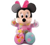 Clementoni - 52391 - Disney Minnie - Ma Poupée à Cajoler - Peluche Interactive - Version française, 12 Mois et Plus