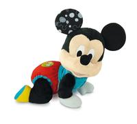 Clementoni Disney Baby Mickey Gattona avec Moi - Peluche Disney parlante Italienne, chansons et comptines, Jeu pour Enfants de 6 Mois pour Apprendre à Ramper, Premiers Pas, Centre d'activités