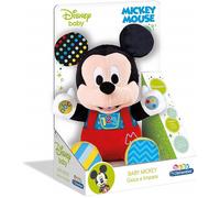 Clementoni Peluche parlante Disney Baby Mickey Joue et Apprendre Multicolore 17303
