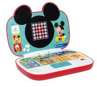 Clementoni - Disney Baby Mickey-Mon Premier Ordinateur Portable, Centre Informatique éducatif électronique, Portable, activités d'apprentissage Lettres & Chiffres, Enfants à partir de 9 Mois, Couleur