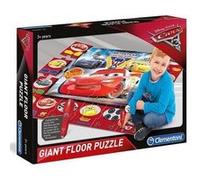 Clementoni Disney Cars 3 Tapis interactif de puzzle de plancher géant avec stylo (parlant anglais) G