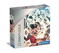 Clementoni Disney Mickey Celebration-1000 Pièces-Puzzle, Divertissement pour Adultes-Fabriqué en Italie, 39719