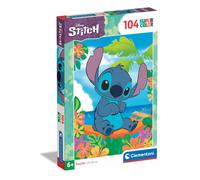 Clementoni Disney Stitch 104 Pièces-Supercolor, Puzzle pour Enfants, Fabriqué en
