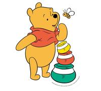 Clementoni Puzzles Mes Premiers 20820 – Winnie l'ourson – 4 puzzles – Dès 2 ans