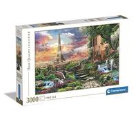 Clementoni Does Not Apply Italy Collection Dream 3000 pièces, Puzzle Ville Paris, Divertissement Adulte-fabriqué en Italie, 33550, Multicolore, Medium