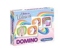 Clementoni Domino Licornes 28 cartes Junior Multicolore 18033
