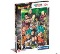 Clementoni – Puzzle Dragon Ball Super – 104 pièces – 6 ans+ – 48,5x33,5 cm – Goku & Vegeta