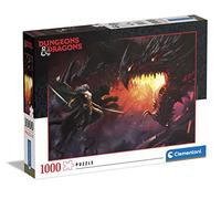Clementoni Dungeons & Dragons-1000 Pièces-Puzzle, Divertissement pour Adultes-Fabriqué en Italie, 39735