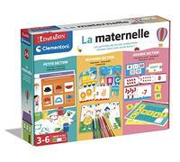 Clementoni Education - 52607 - La Maternelle - Coffret de Jeux Educatifs pour Enfants de 3 à 6 Ans - avec Activités Variées pour Apprendre en s'Amusant -