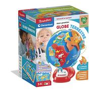 Clementoni - Premier globe interactif - Animaux et continents - Fabriqué en Italie - Plastique recyclé